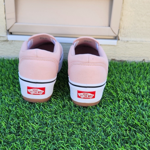 Vans Pink Slip-On Sneakers - Picture 3 of 6
